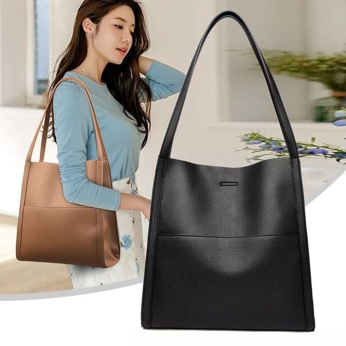Clara | Bolso de hombro de cuero auténtico