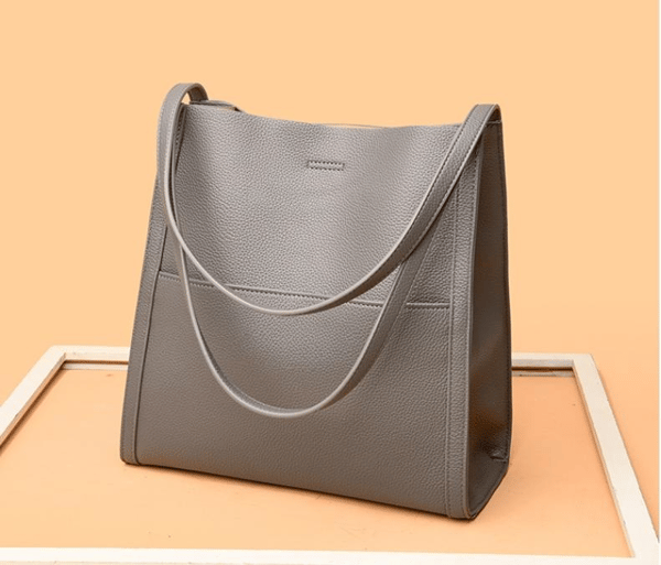 Clara | Bolso de hombro de cuero auténtico