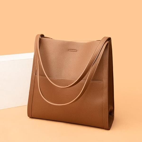 Clara | Bolso de hombro de cuero auténtico