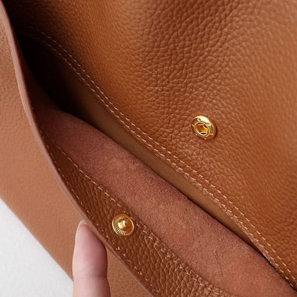 Clara | Bolso de hombro de cuero auténtico