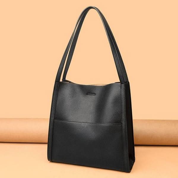 Clara | Bolso de hombro de cuero auténtico