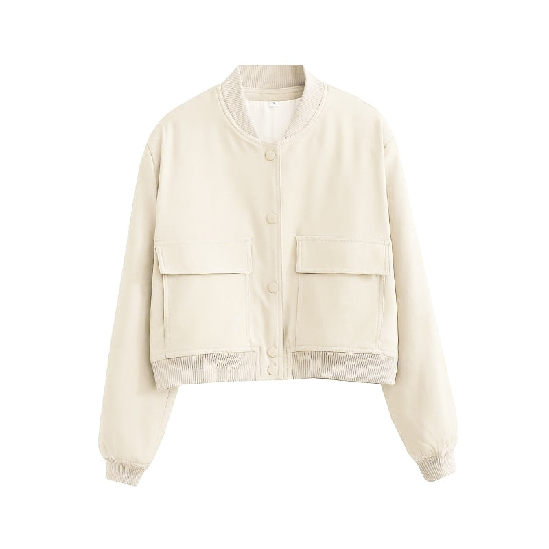 Vega | Cazadora bomber elegante de corte oversize