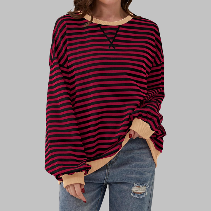 Regina | Suéter de rayas de estilo parisino