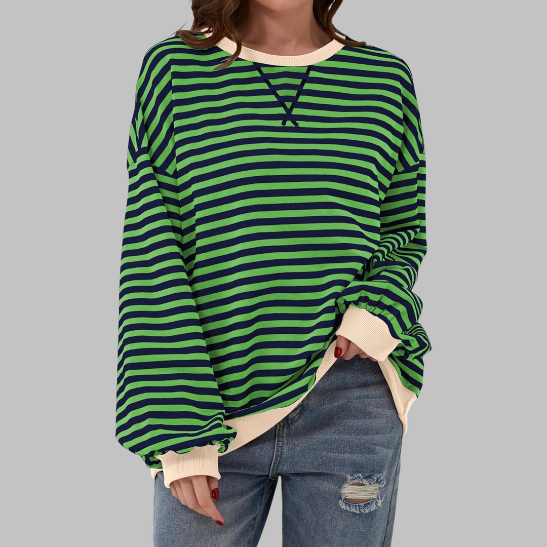 Regina | Suéter de rayas de estilo parisino