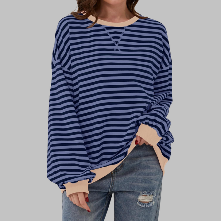 Regina | Suéter de rayas de estilo parisino