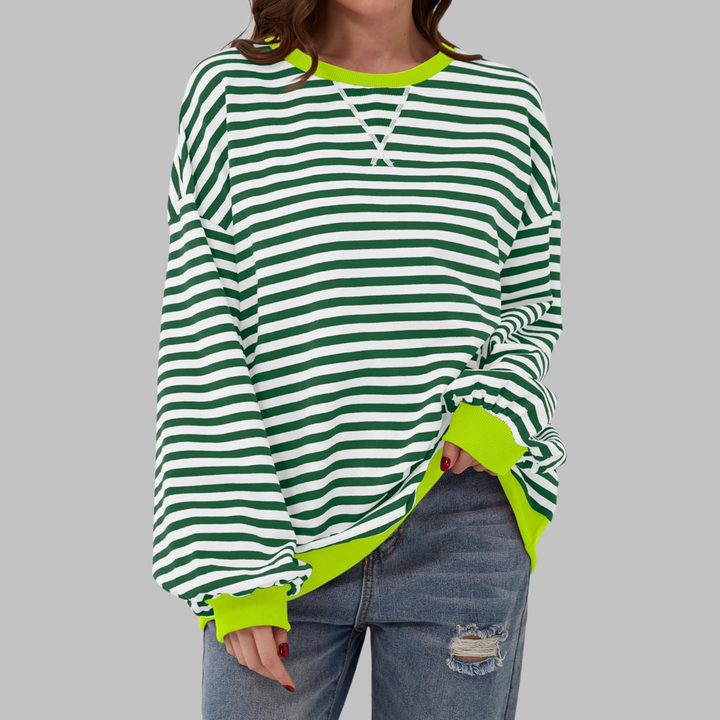 Regina | Suéter de rayas de estilo parisino
