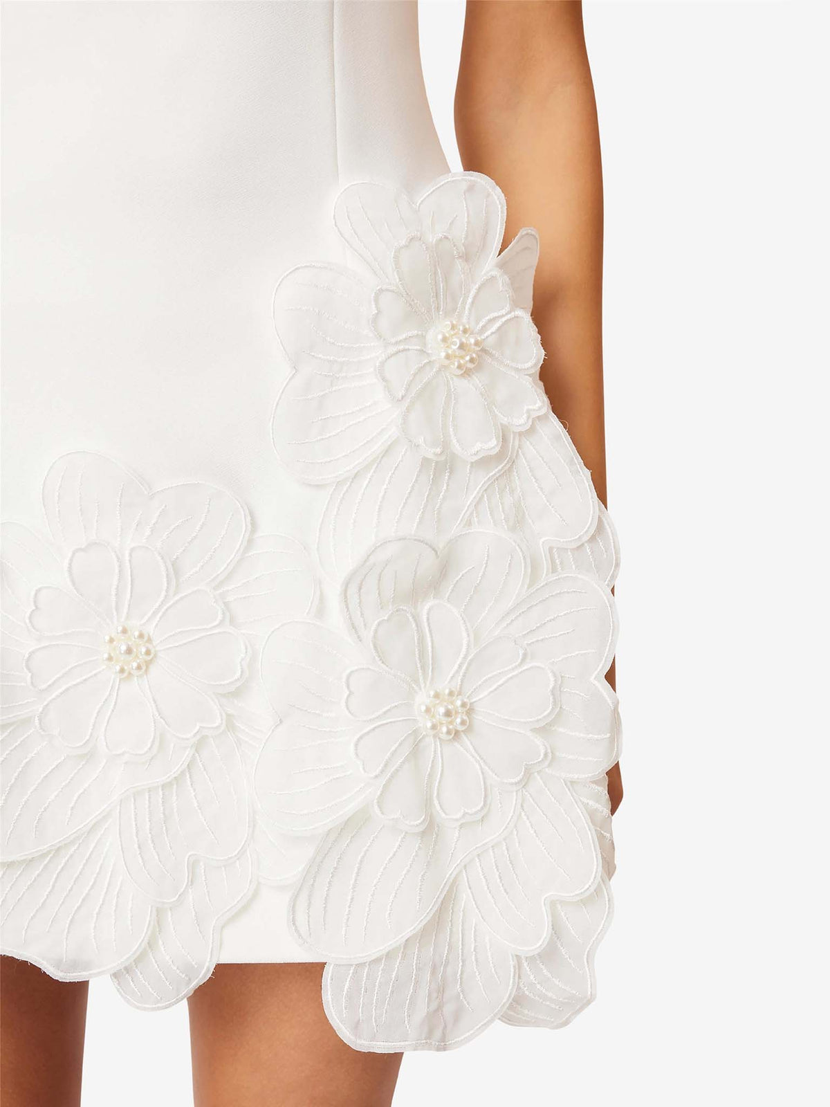 Anabel | Vestido Mini Elegante Sin Mangas con Recorte