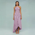 Ester | Vestido largo con volantes